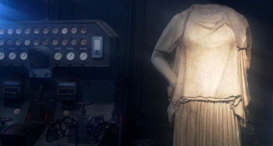 Macchine e statue antiche a Centrale Montemartini