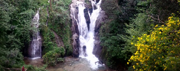 Cascata a Villa Gregoriana a Tivoli