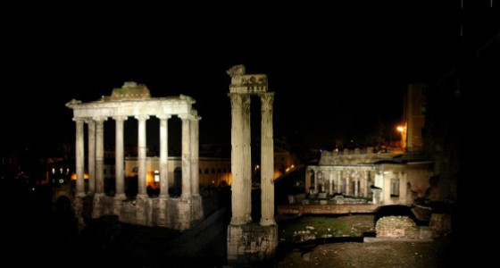 Foro Romano notturna