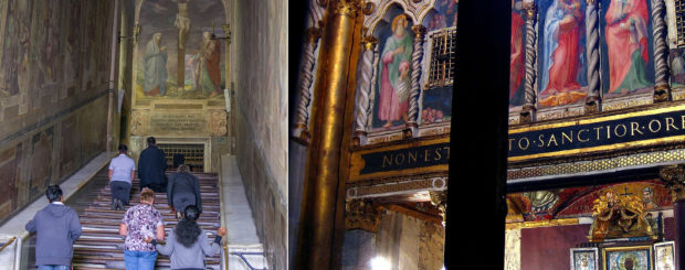Scala Santa e sancta Sanctorum