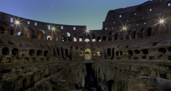 Colosseo by night